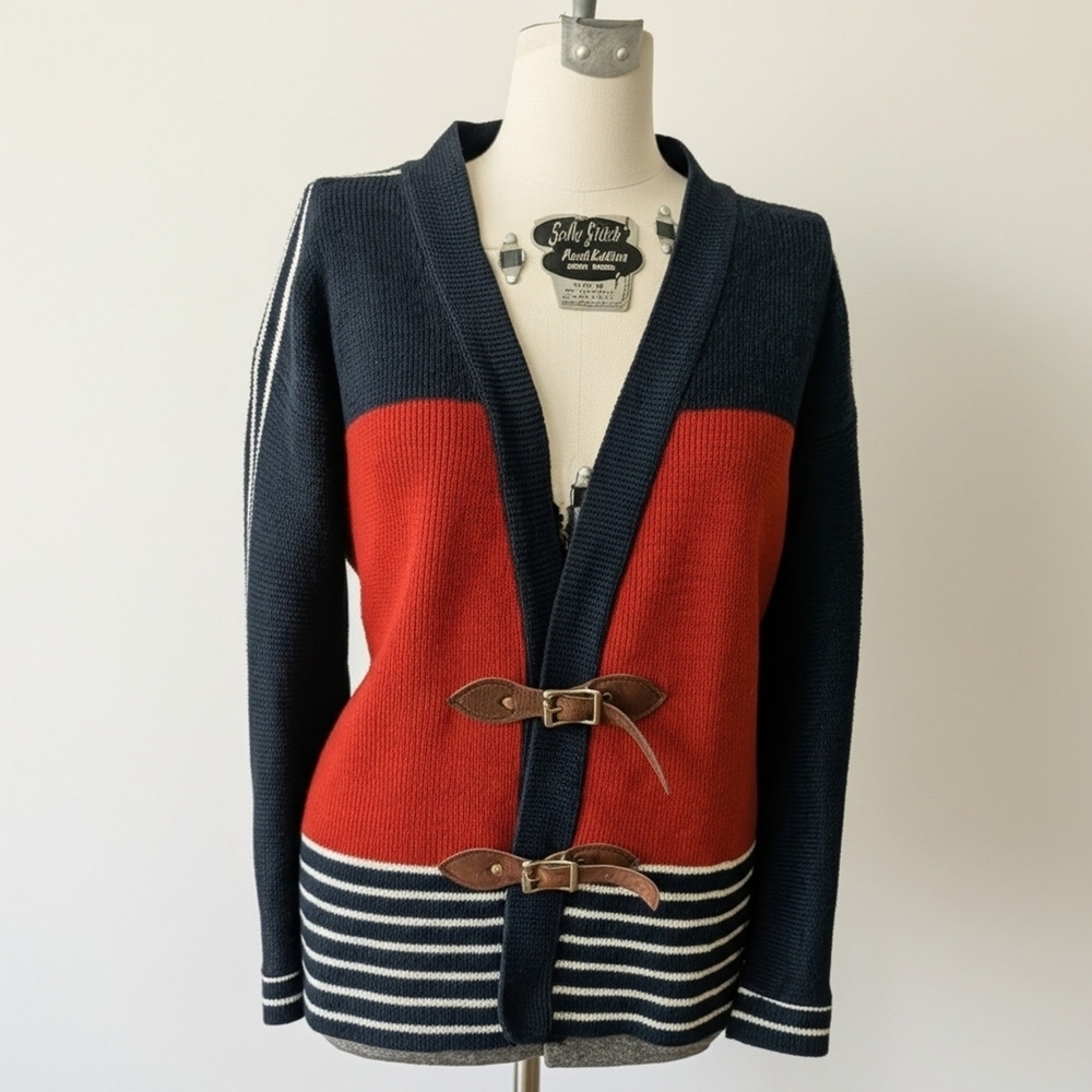 Vtg Women's Kimlon R.B.K. Importers Restored Cardigan Sweater